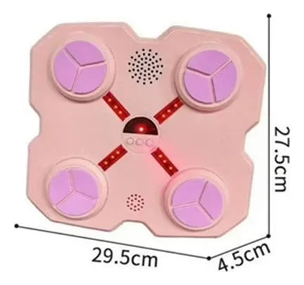 Maquina De Boxeo Inteligente Musical Luces Bluetooth Niños