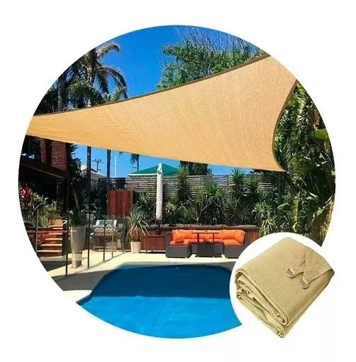 toldo Vela Sombra Toldos Vela Triangular terraza jardin 3x3x3