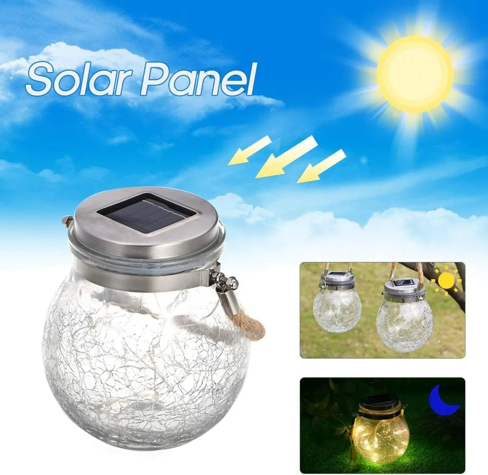 Farol Solar Exterior Lampara Decoracion Jardin Exterior Led