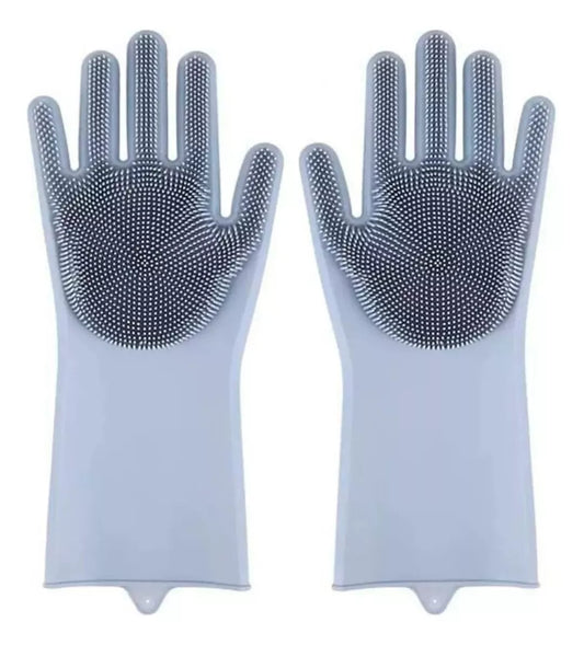 Guantes De Silicona Multiusos Mágicos Limpieza Lavar Loza