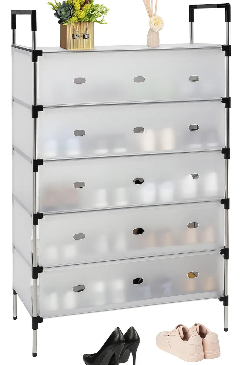 Mueble Zapatero Organizador Racks Zapatero 5 Niveles Armable
