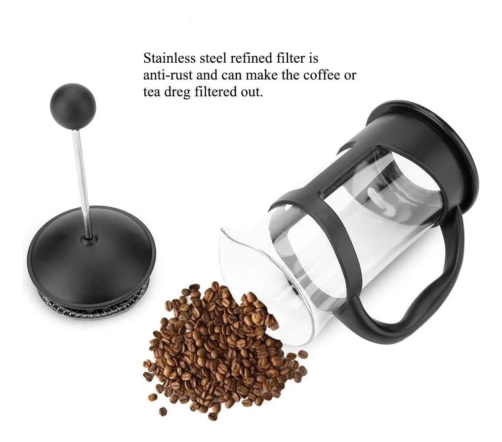 Prensa Francesa Cafetera Francesa Manual 600ml Cafe Te Mate