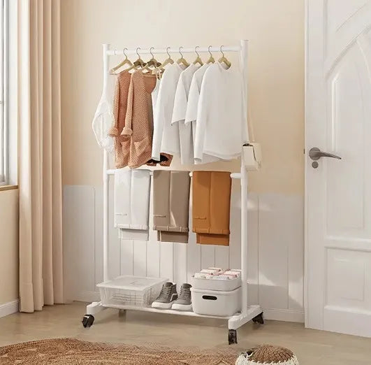 Perchero Organizador Colgador Percha Exhibidor Ropa Metal