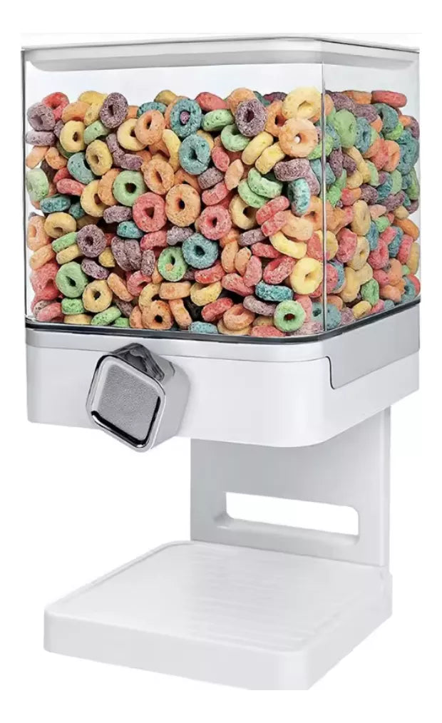 Dispensador De Cereal Cuadrado Contenedor Alimentos 3.7l