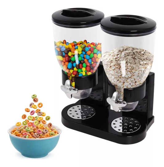 Dispensador De Cereales Doble Dispensador Para Cereales 2l