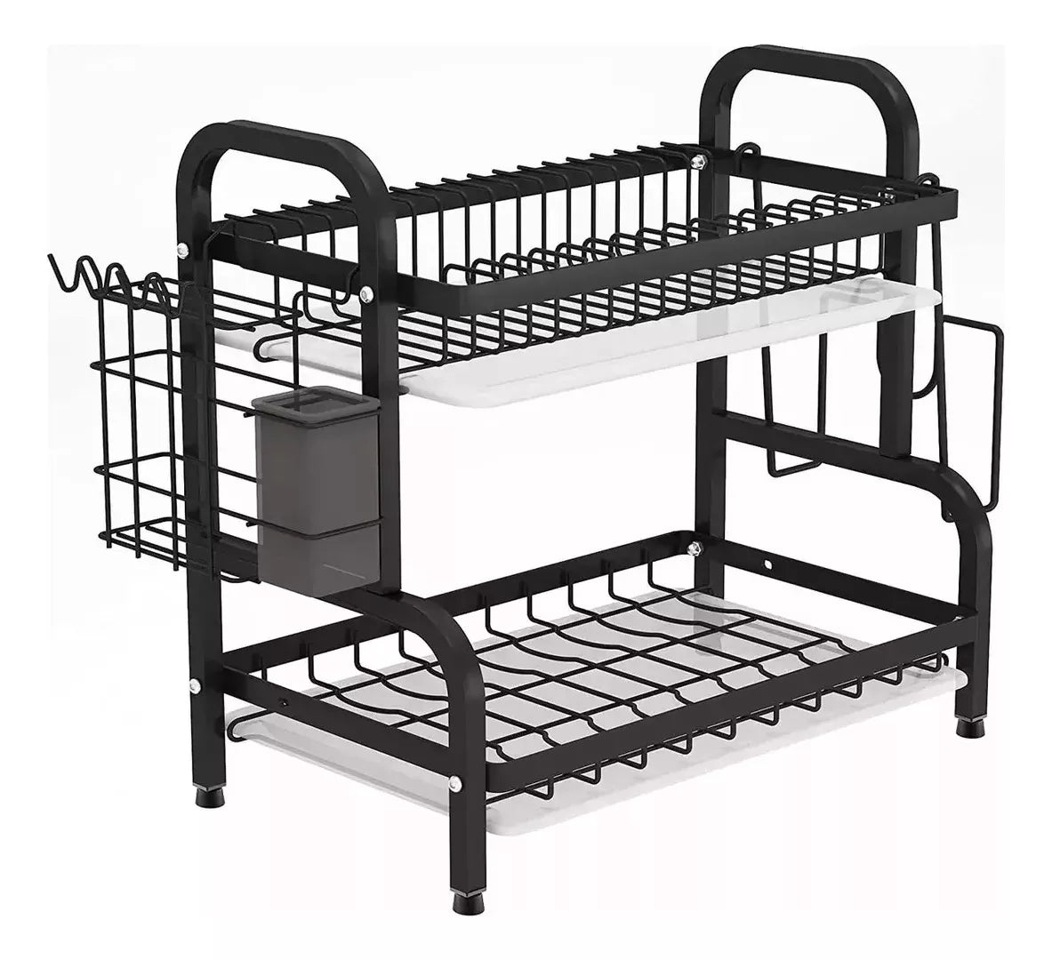 Escurridor De Loza Secaplatos Acero Inoxidable 2 Niveles