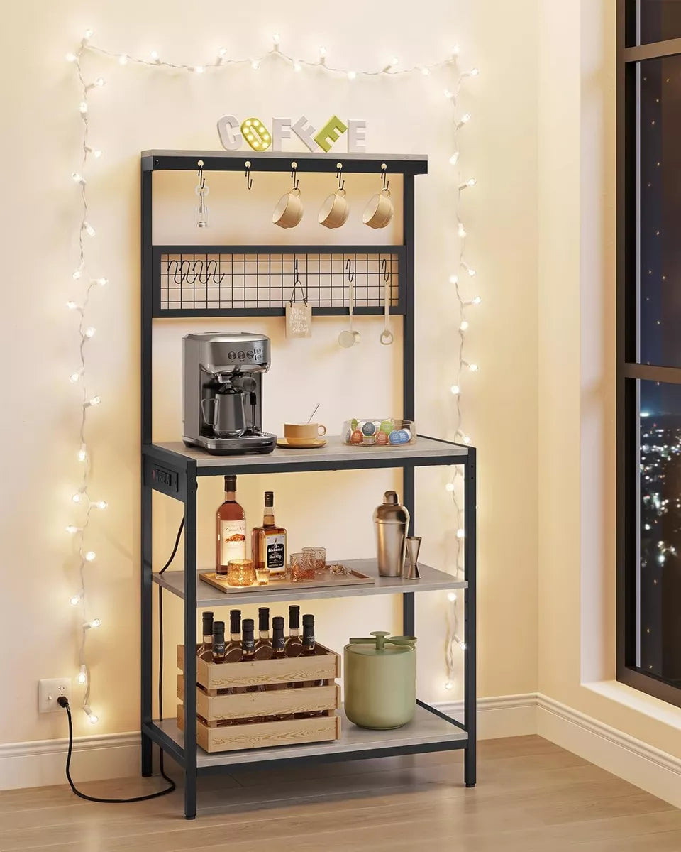 Estante Acero Vintage Rack Organizador Metal Multifuncional