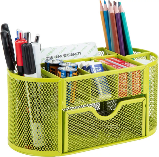 Organizador De Escritorio Porta Lapiz Canasta Porta Lapices