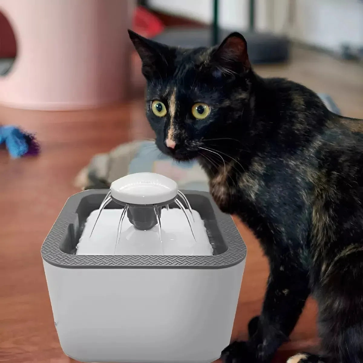 Bebedero Automatico Perros Y Gatos Fuente Agua Usb 2.5l