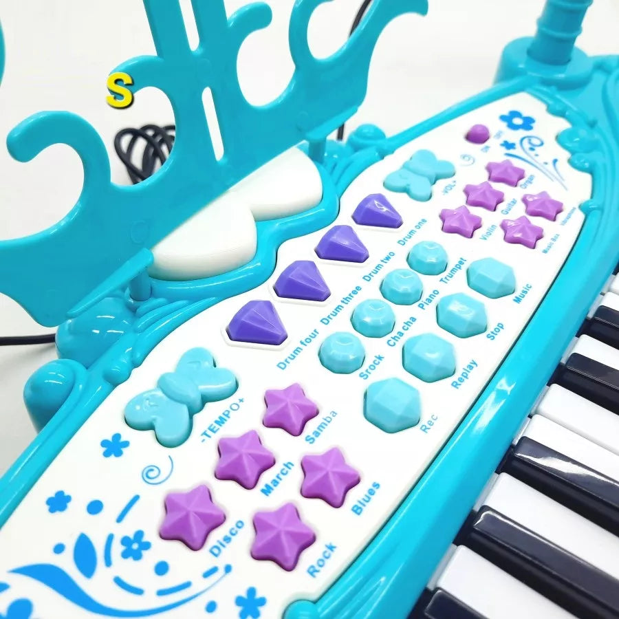 Piano Musical Infantil Teclado Musical 37teclas C/microfono