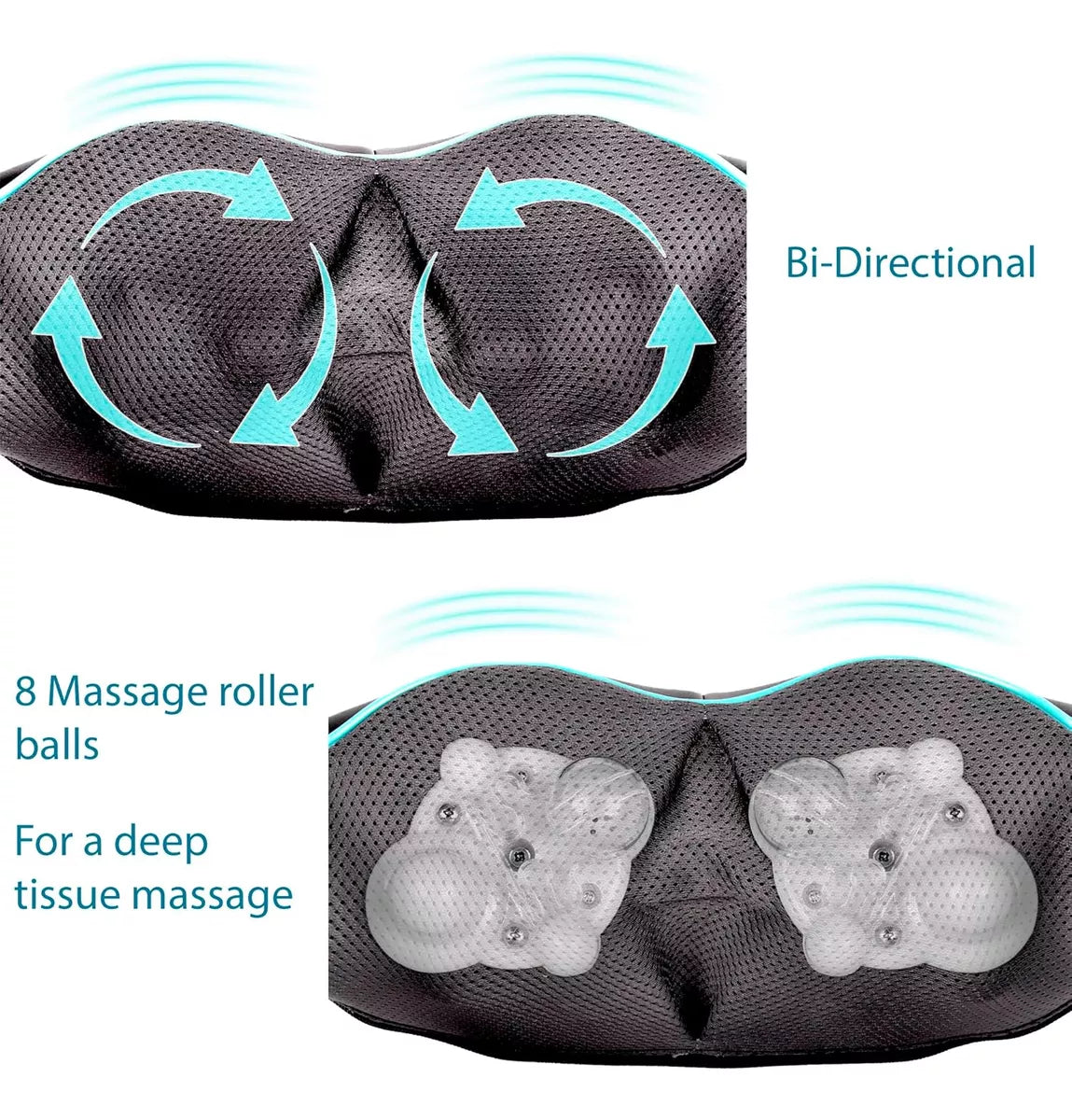 Masajeador Cervical Electrico Hombros Cuello Espalda 220v