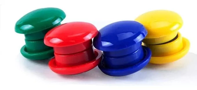 X12 Imanes Refrigerador Imanes Para Pizarra Acrilica 30mm