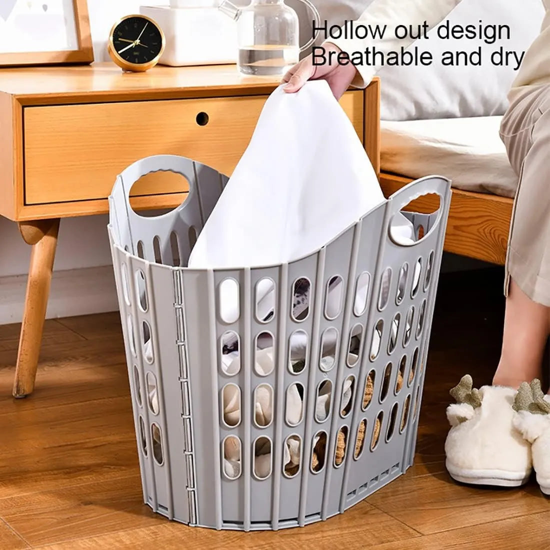 Canasto Para Ropa Sucia Cesta Canasto Plastica Plegable