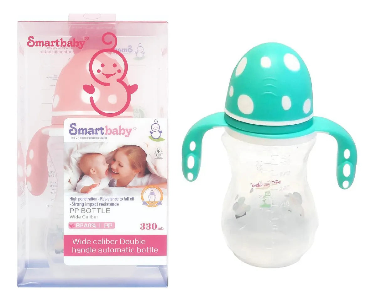 Mamadera Mamadera Smartbaby Boca Ancha Biberon 330ml Tetero