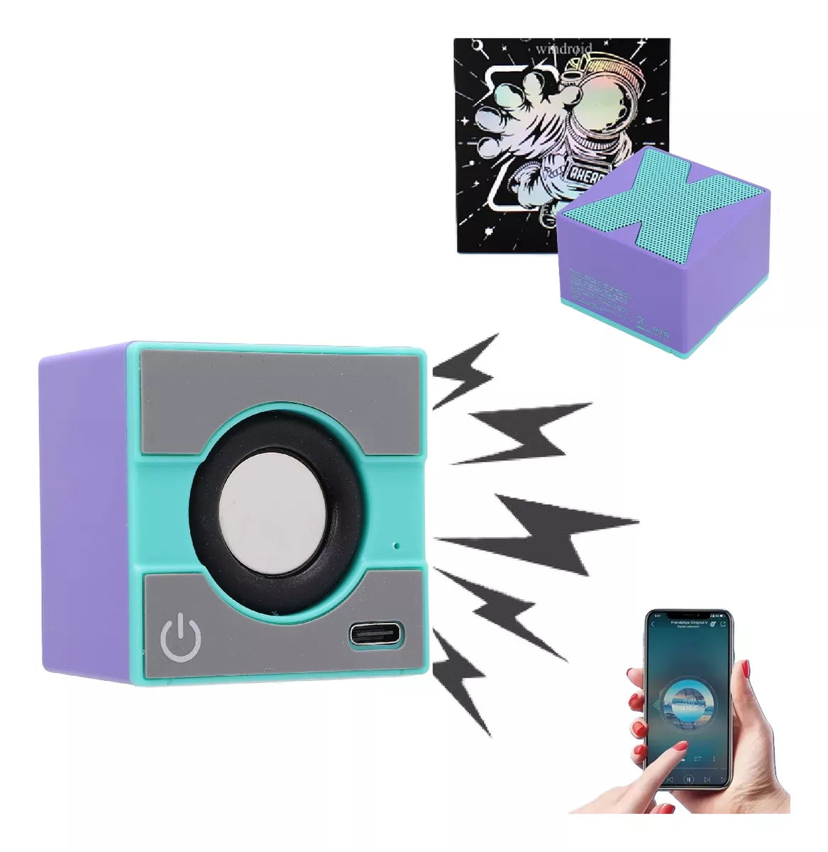 Mini Parlante Recargable Parlantes Portatiles Inalambrico