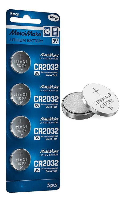 Pack X5 Baterias Pilas Boton De Litio Pilas Cr2032 3v