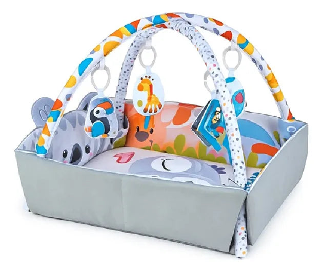 Gimnasio Corral Para Bebes Alfombra Didactica Gimnacio 2en1