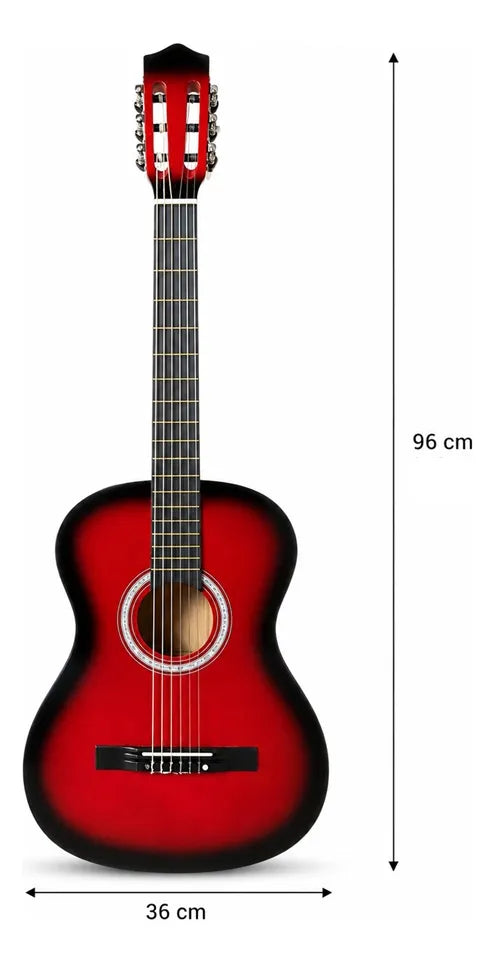 Guitarra Acústica Clásica Criolla 38 Pulgadas 6 Cuerdas