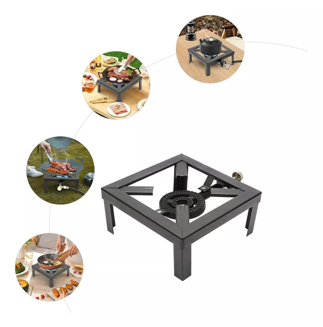 Cocinilla Gas Fogon Portatil Estufa Camping Gas 1 Quemador