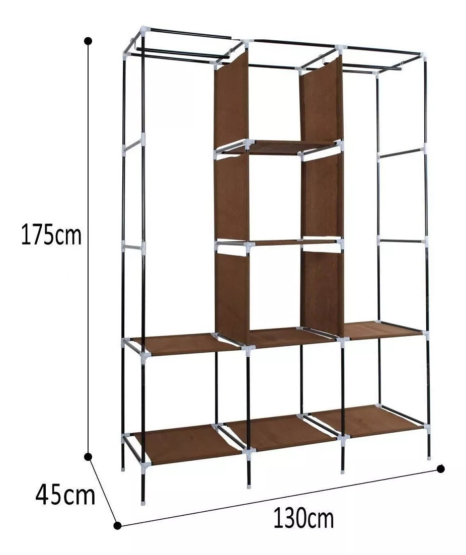 Organizador De Ropa Perchero Closet Organizador Armable Rack