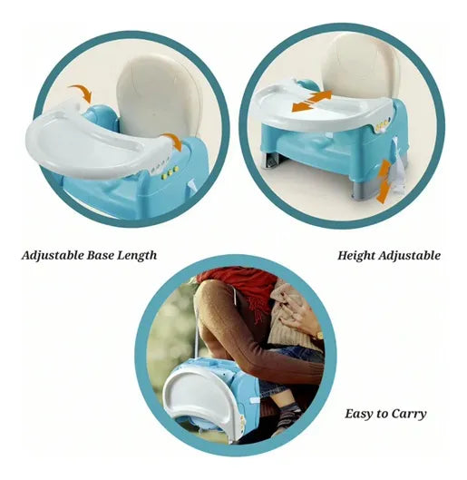 Silla De Comer Portatil Para Bebe Alzador Silla Elevador