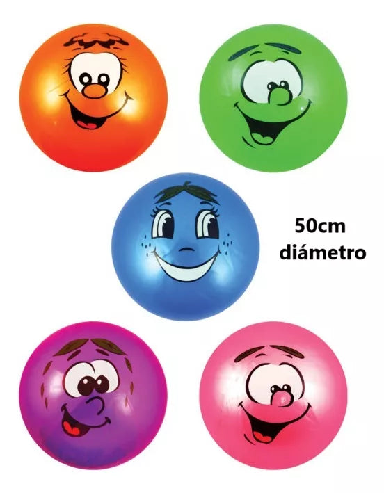 Pelota Goma Piscina Pelotas Plasticas Para Niños Playa 50cm