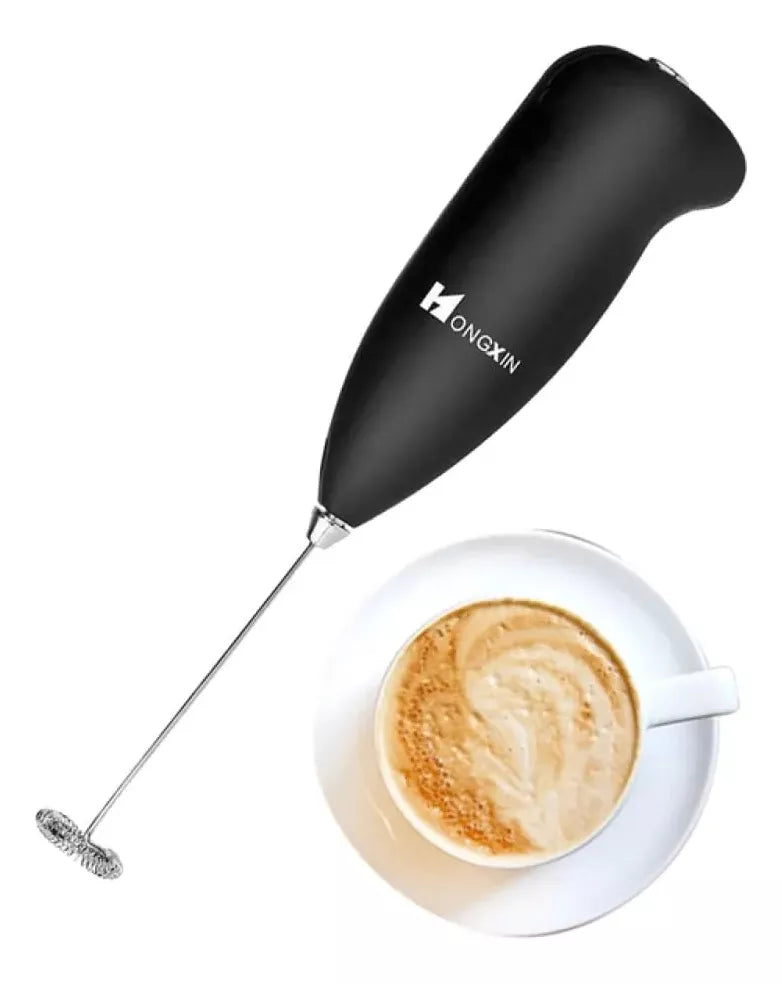 Mini Batidor Portatil Espumador Cafe Batidor Leche Manual