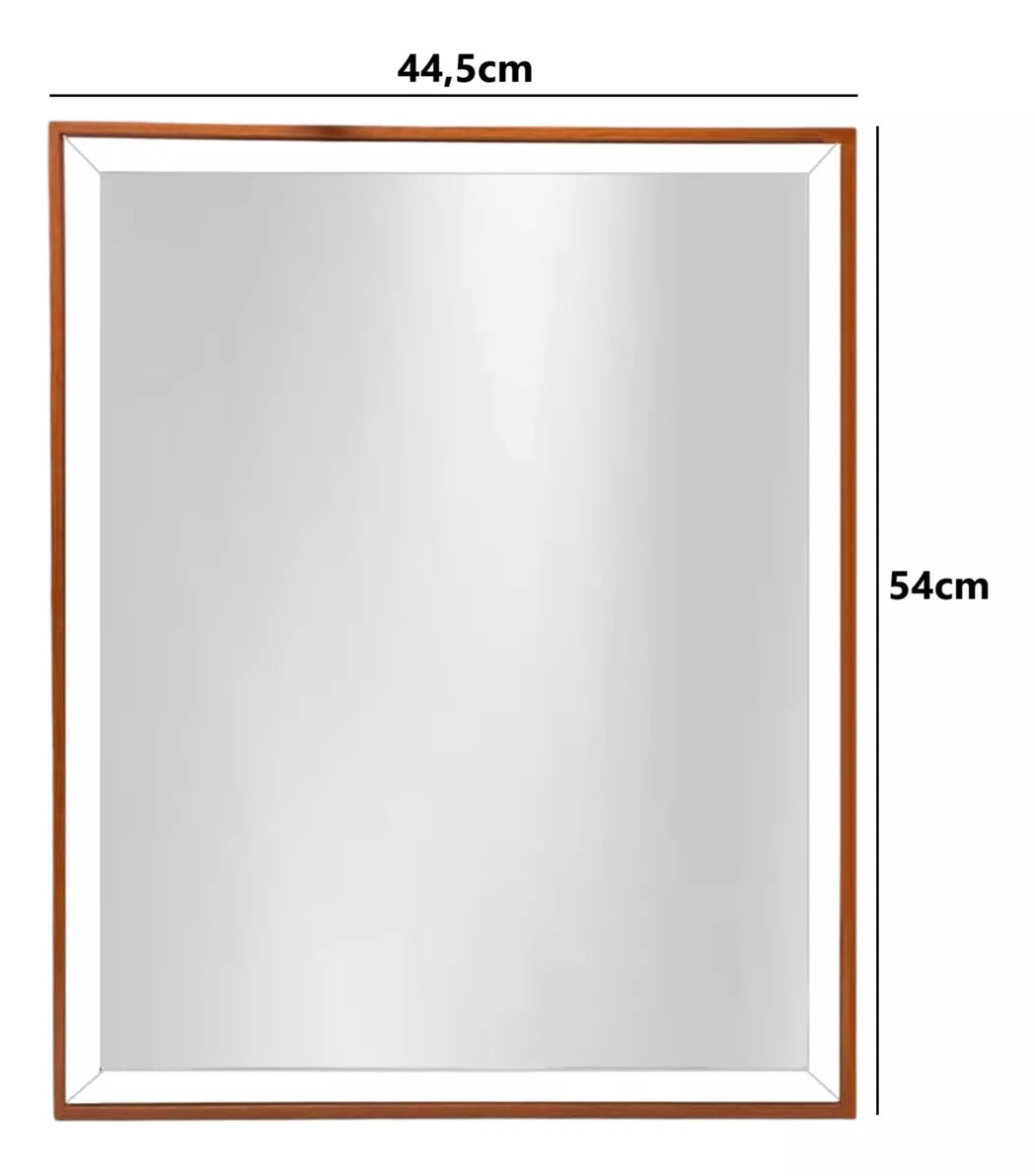 Espejo De Pared Decorativos Diseño Retangular Espejos 54x44cm