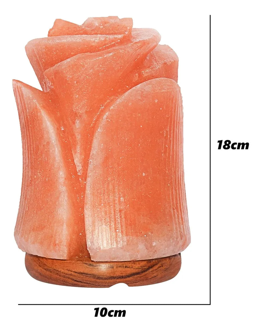 Lampara De Sal Piedra Lamparas Sal Himalaya Decorativa Rosa