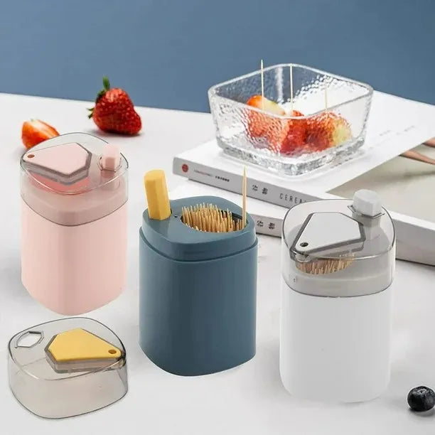 Dispensador De Palillos De Dientes Automático Mondadiente