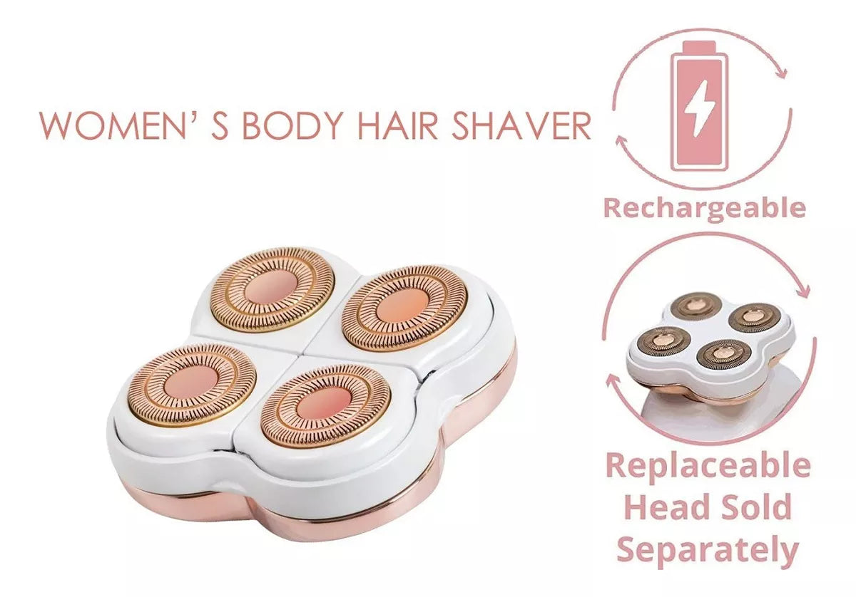 Depiladora Eléctrica Mujer Recargable Maquina Inalámbrica