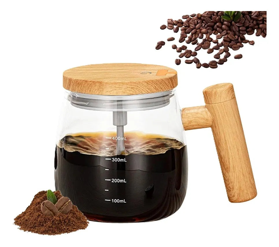 Tazon Mezclador Electrico Taza Capuchino Mug Recargable