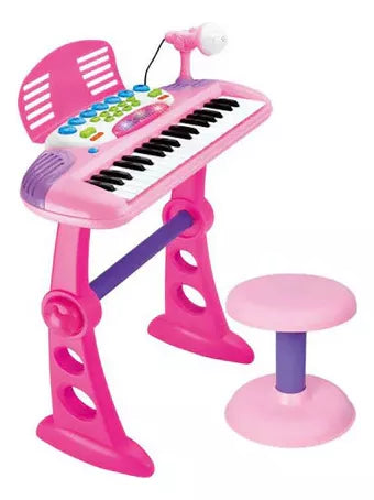 Piano Musical Infantil Teclado Musical 37teclas Soporte