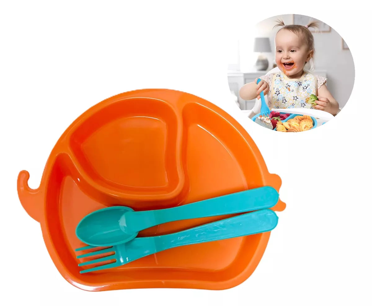 Set De Platos De Comida Para Bebes Vajillas Para Bebe