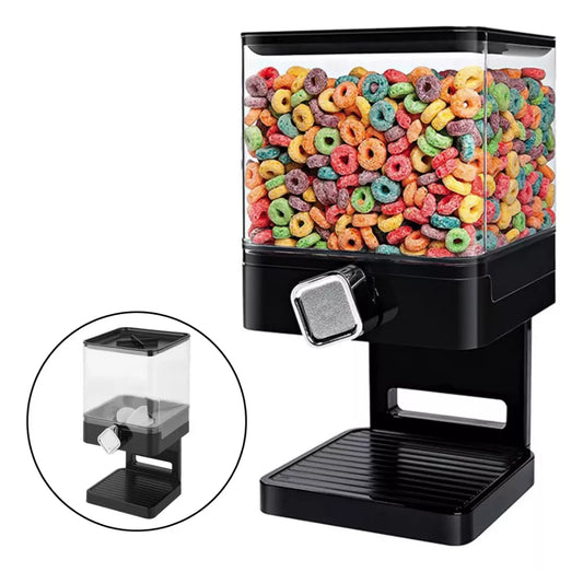 Dispensador De Cereal Cuadrado Contenedor Alimentos 3.7l