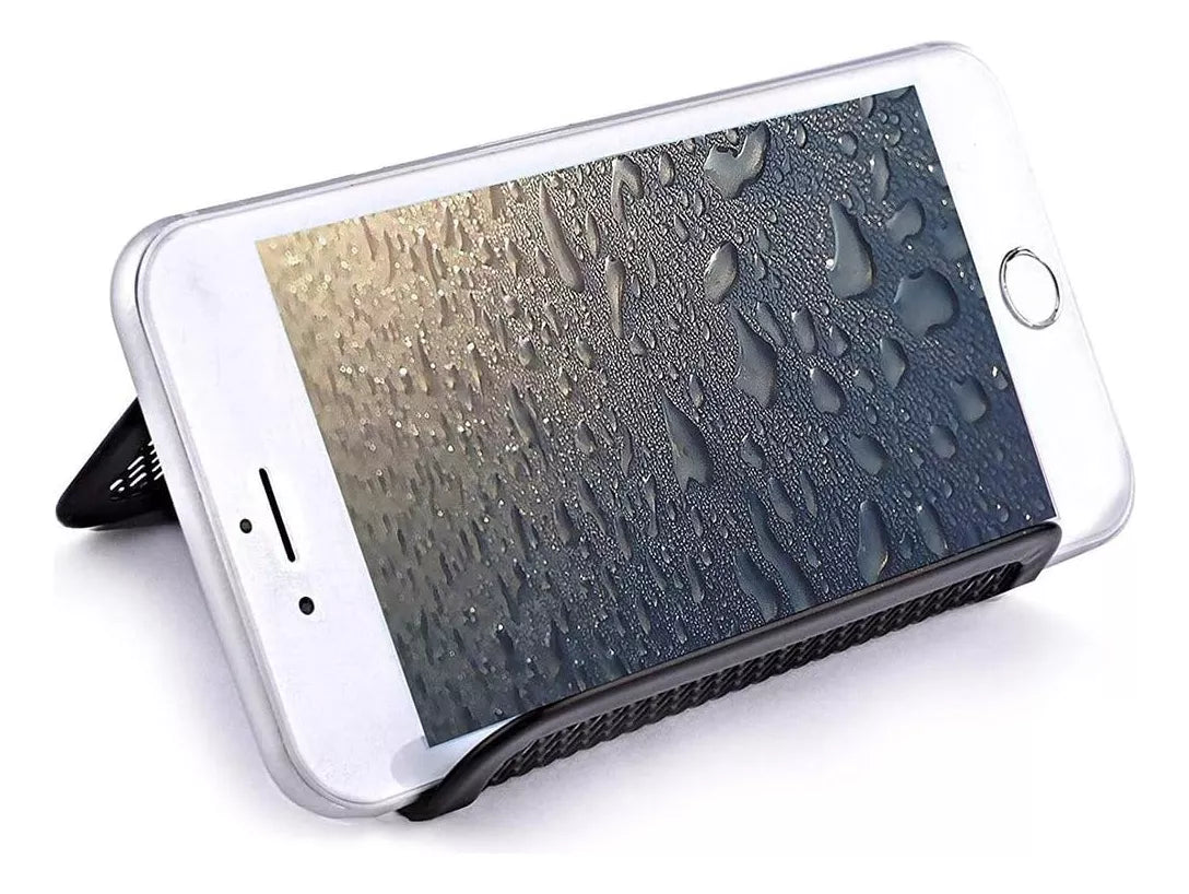 Soporte De Tarjetas Metalica Malla Para Escritorio Tarjetero