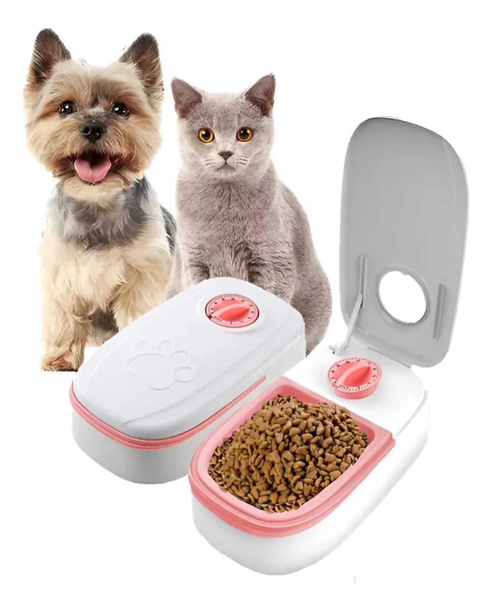 Dispensador Automatico Alimento Comedero Mascota Perro Gato