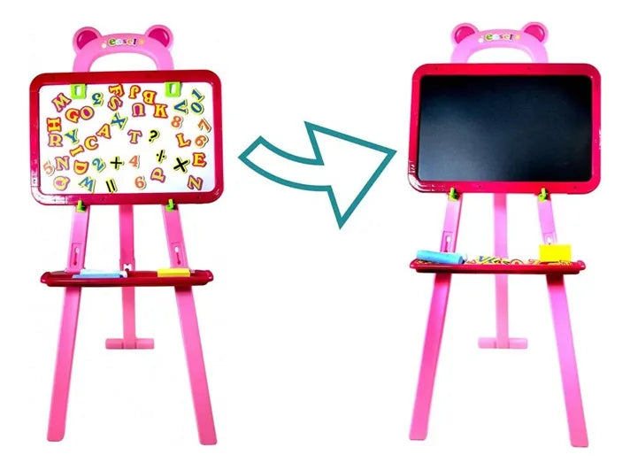 Pizarra Didactica Magnetica Educativa Magnetica Niñas 3en1