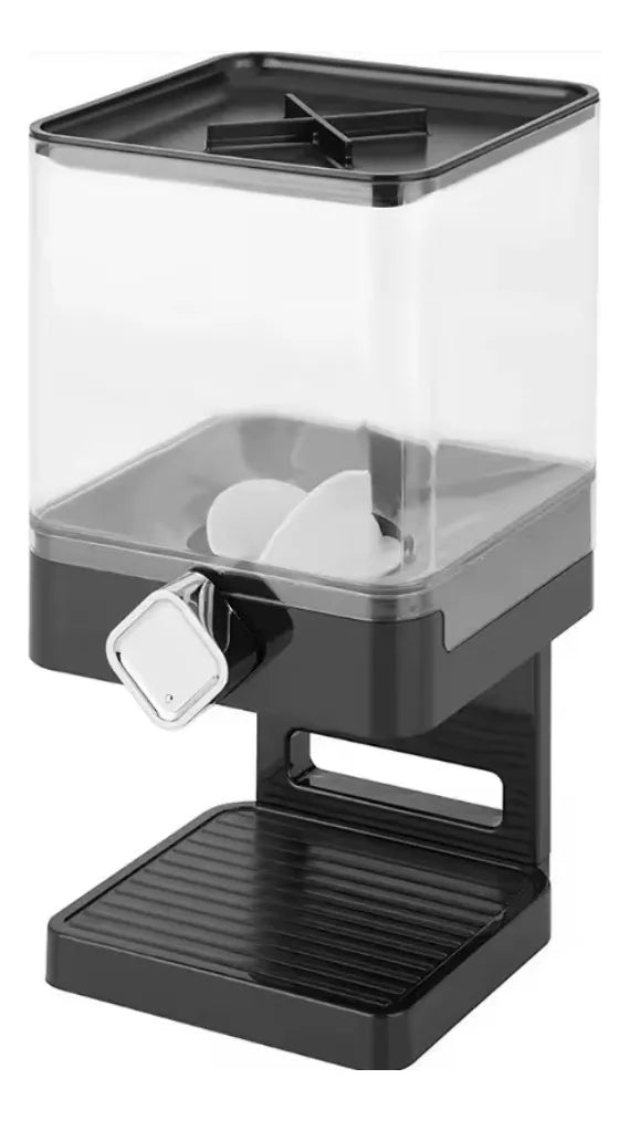 Dispensador De Cereal Cuadrado Contenedor Alimentos 3.7l