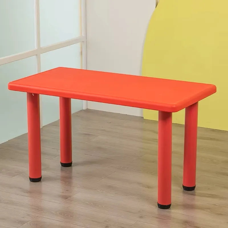 Mesa Plastica Infantil Rectangular Mesas Para Niños 1.20x50