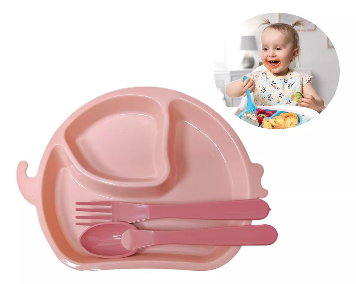 Set De Platos De Comida Para Bebes Vajillas Para Bebe