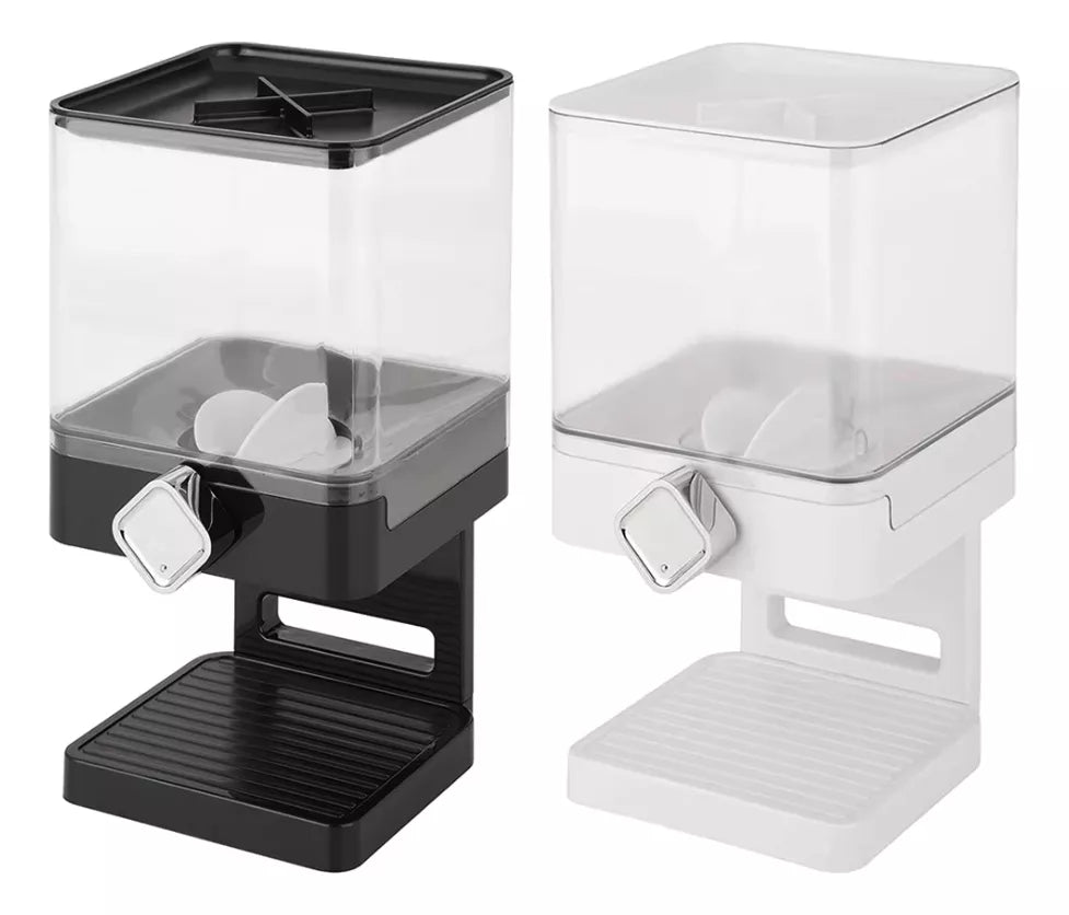 Dispensador De Cereal Cuadrado Contenedor Alimentos 3.7l
