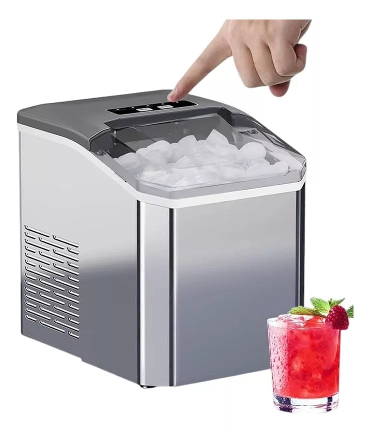 Maquina De Hielo Electrica Hielo Automatico Portatil Hielera