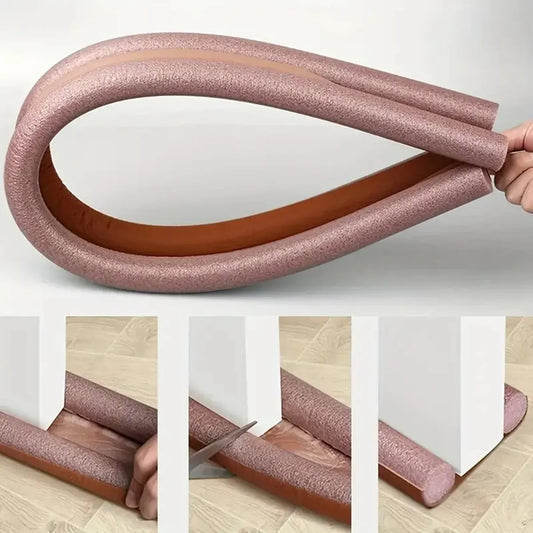 Protector Doble Aislante De Frio Polvo Para Puertas Ventanas