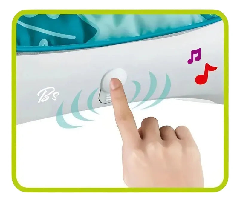 Silla Mecedora Para Bebes Silla 2 En 1 Vibratoria Musical