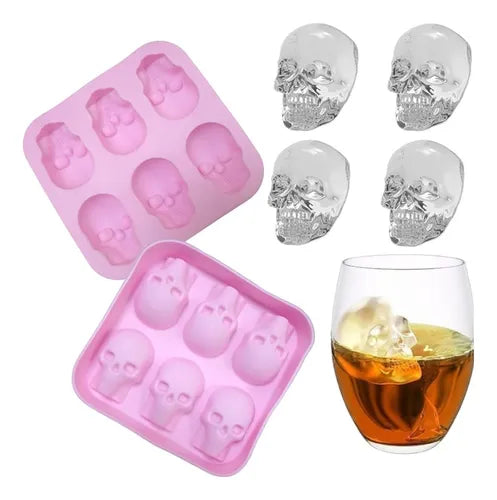 Cubeta Hielo Silicona Cubeta Hielo Molde Hielo Calavera