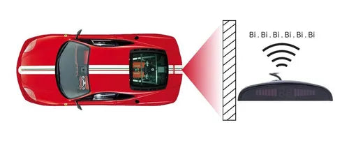 Kit Sensor Retroceso Para Auto Completo Sensores Retroceso