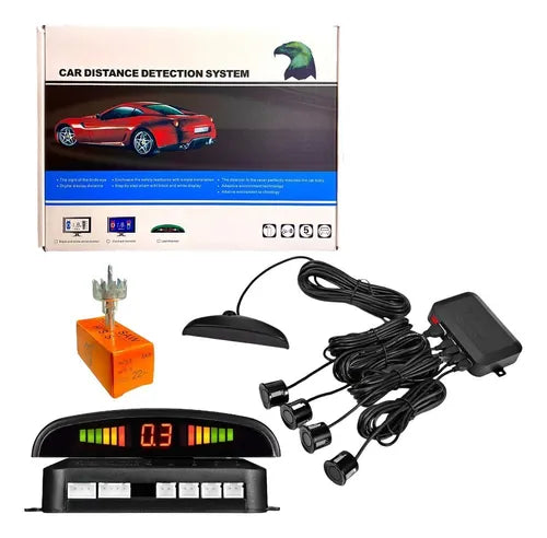 Kit Sensor Retroceso Para Auto Completo Sensores Retroceso