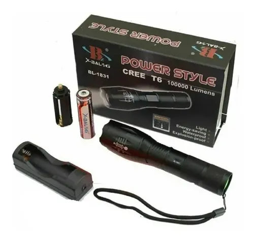 Linternas Led Linterna Led Recargable Linterna Recargable T6