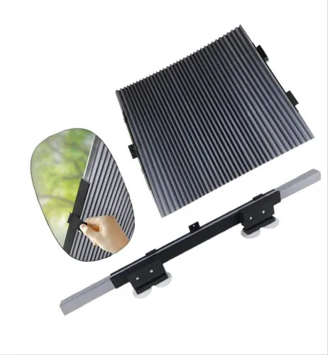 Parasol Retractil Quitasol Auto Cortina Para Sol Auto 80cm